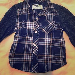 18 month old buttoned down long sleeve